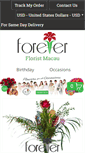 Mobile Screenshot of forever-florist-macau.com